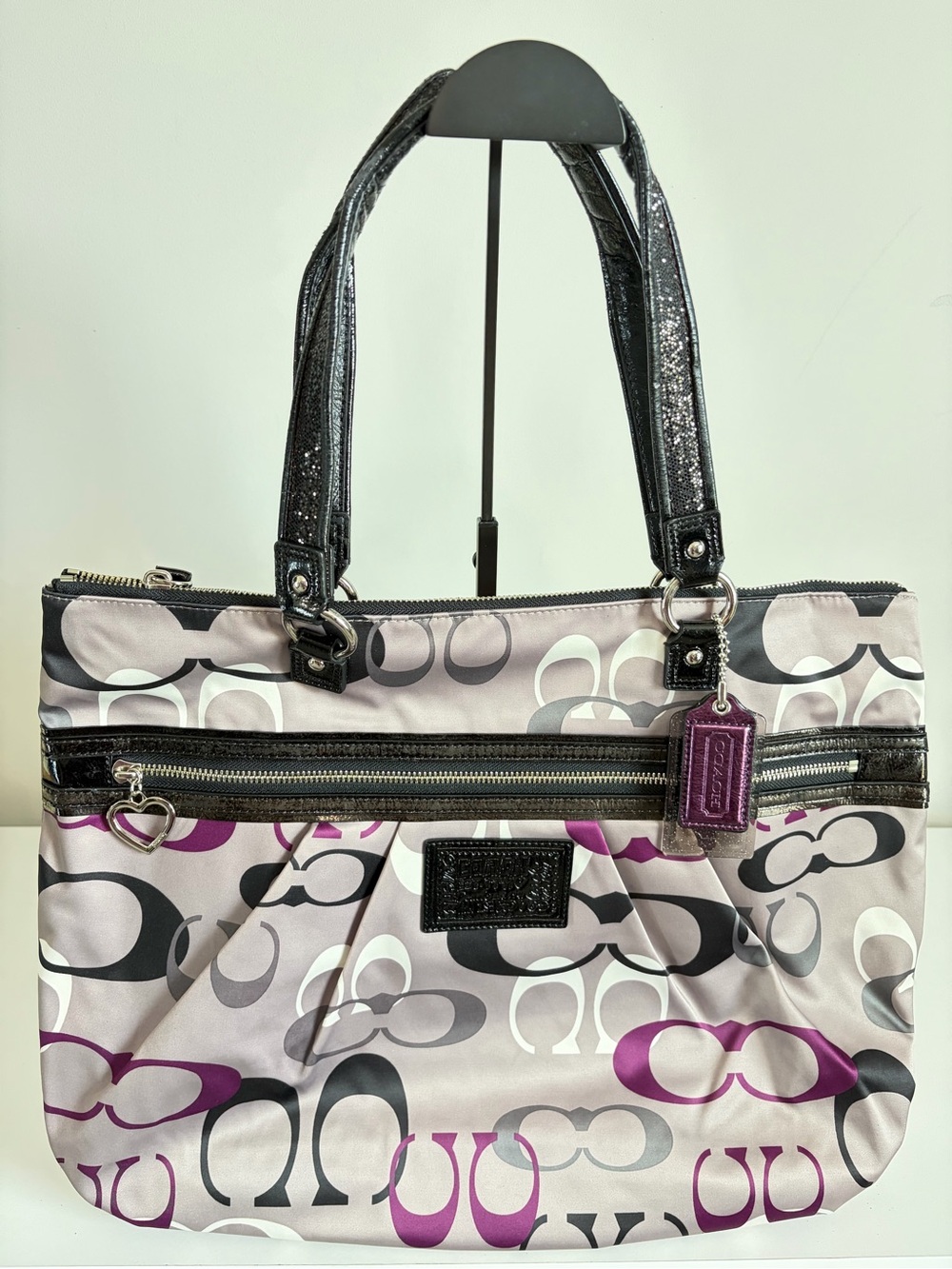 Coach Daisy Optic Signature Tote